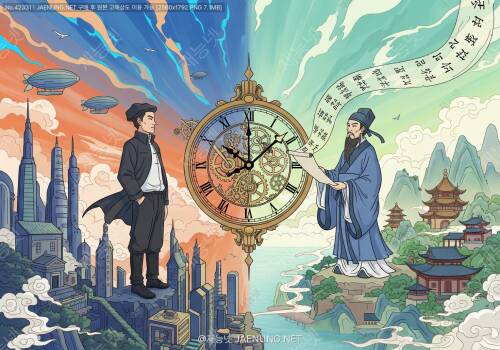 📚 루쉰의 미래 VS 고전의 과거: 시간 의식의 대결 ⏰