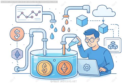 💧 유동성 풀(Liquidity Pool) 작동 원리