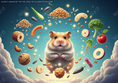 🐹 햄스터 사료 급여량과 간식 완전 정복