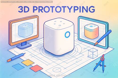 스마트 홈 기기 디자인을 위한 3D 프로토타이핑 🏠✨