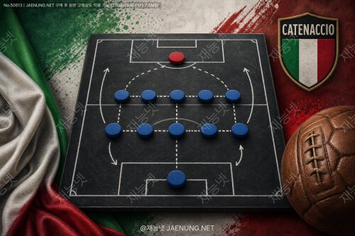 🔒 이탈리아의 빗장 수비, 카테나치오의 정체 ⚽