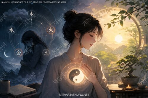 🌙 사주로 보는 우울증과 멘탈 관리