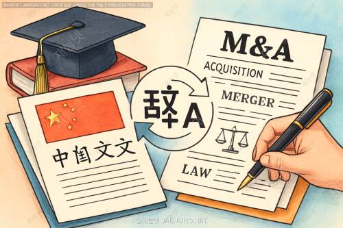 중국 기업 인수합병(M&A) 문서 번역: 법률 용어 대조 🇨🇳💼🔍