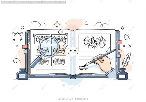 ✍️ 캘리그라피 포트폴리오 구성과 작품 선별 완벽 가이드 📚