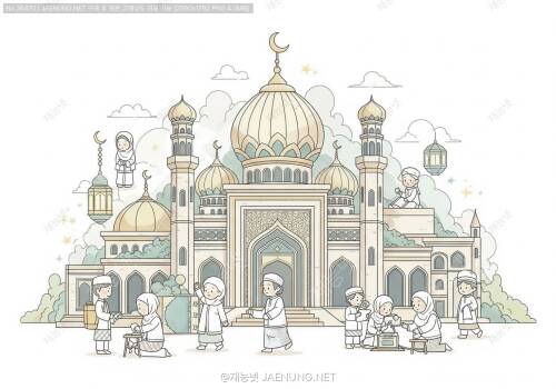 🕌 말레이어로 배우는 이슬람 문화와 모스크 예절 완벽 가이드