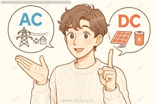 ⚡ AC 전력망 vs DC 전력망 ⚡