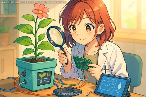 🌱 스마트 화분의 마법 같은 원리 대해부! 🤖