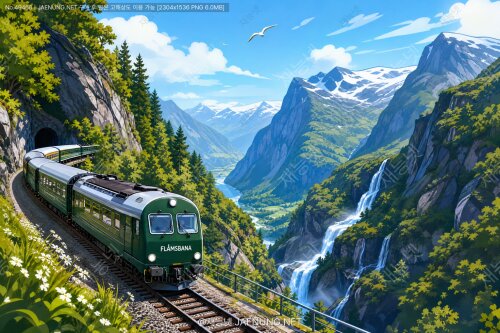🏔️ 노르웨이 플롬스바나(Flåmsbana) 완전정복 — 해발 0m에서 866m까지, 단 20km로 오르는 세계 최급구배 산악철도의 모든 것