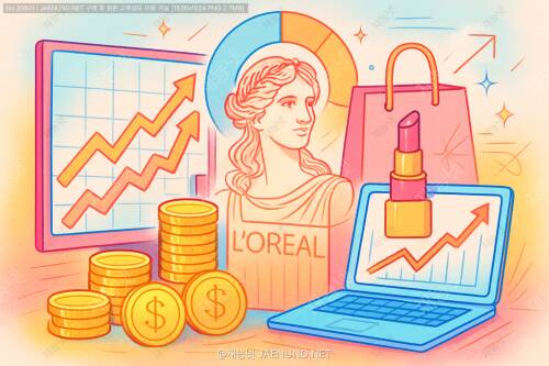로레알, 뷰티 제국의 디지털 정복기: 프리미엄 시장 성장과 온라인 채널 확대의 모든 것 💄