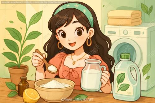 🧼 집에서 만드는 친환경 세탁 세제 🌿