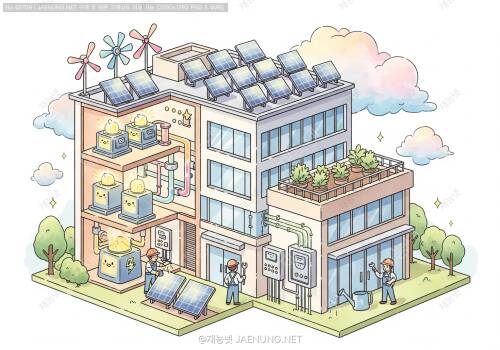 🏢 빌딩 자가발전 시스템의 기술적 구조와 실전 적용 가이드