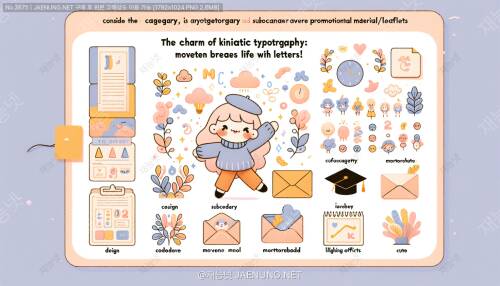 🌟 키네틱 타이포그래피의 매력: 움직임이 글자에 생명을 불어넣다! 🌟
