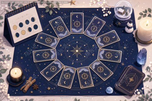 🔮 새해 첫날, 타로로 한 해를 통째로 읽는 법12개월 연간 스프레드 완전 정복 가이드