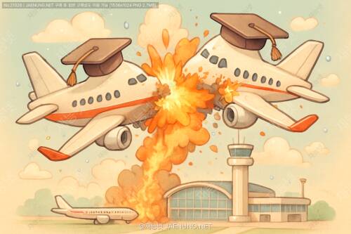 🚆 여객기 대형 충돌 사고: 인천공항 상공에서 두 대의 비행기가 충돌한다면? 그 끔찍한 시나리오와 대응책