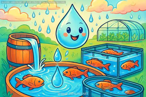 🌧️ 빗물 한 방울이 바다의 보물로! 빗물활용 담수어 양식의 모든 것 🐟