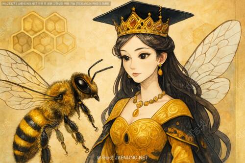 일벌 vs 여왕벌: 사회성 곤충의 역할 분화 🐝👑