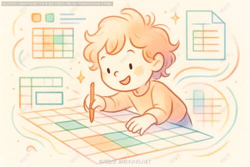 Excel 형식 복사로 빠른 서식 적용하기