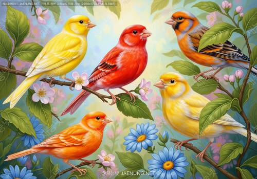 🐤 카나리아 종류와 색상별 특징 완벽 가이드 🎨