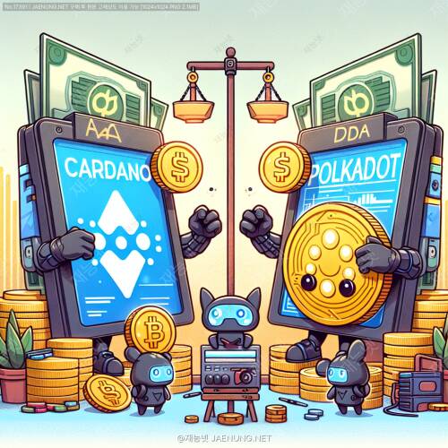 카르다노 에이다(ADA)와 폴카닷(DOT)의 차이점: 블록체인 세계의 상호운용성 전쟁 🔄