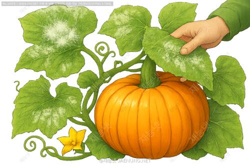 🌱 호박 농사의 천적 '흰가루병'을 이겨내는 저항성 재배 완전정복 🌱