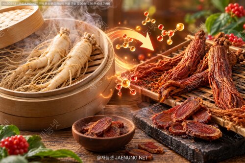 찌고 말렸을 뿐인데 성분이 바뀐다고? 홍삼 속 진세노사이드 변신 대작전 🔥
