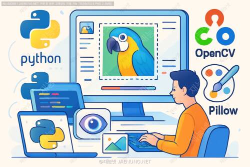 🎨 이미지 처리와 OpenCV·Pillow를 활용한 컴퓨터 비전 개발