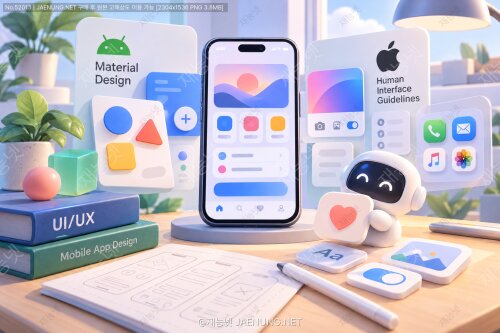 📱 모바일 UI/UX 디자인 완전정복: Material Design & Human Interface Guidelines 실전 적용 가이드