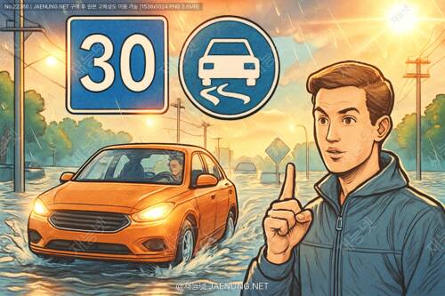 🚗💦 홍수 중 도로 운행 시 안전한 속도와 대처법! 물 폭탄에도 안전하게 살아남는 꿀팁 대방출 💦🚗