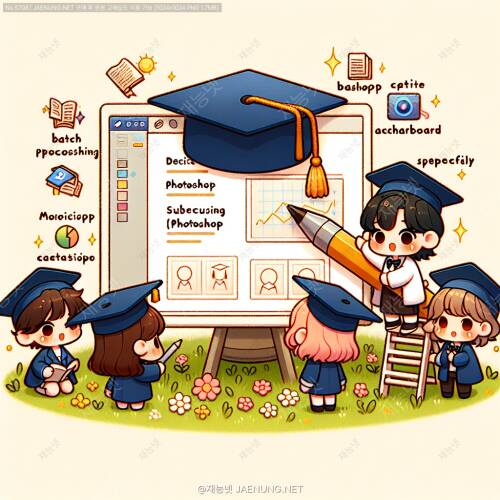 포토샵 액션을 활용한 배치 작업의 마법 🎨✨