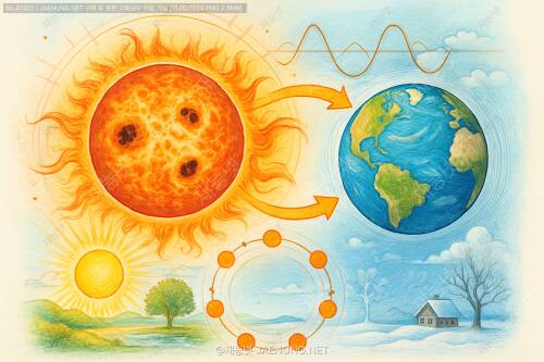 ☀️ 태양 흑점 활동 주기와 지구 기후 변화의 비밀 🌍