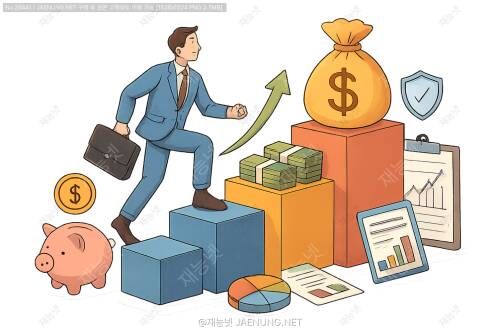 월급쟁이의 단계별 재테크 로드맵 🏦💰