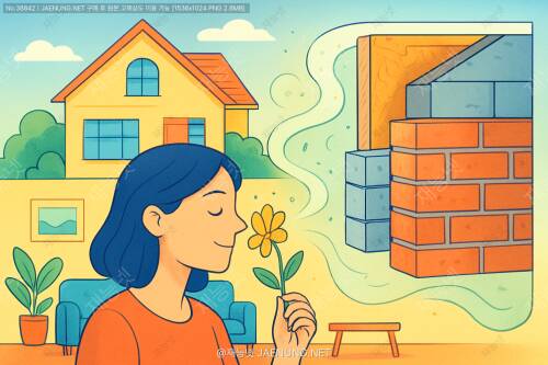 🏠 '좋은 집 냄새'는 실제로 건축 자재의 차이일까? - 새집 냄새의 과학적 진실