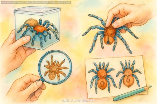🕷️ 타란툴라 암수 구별하는 방법: 초보자도 쉽게 따라하는 완벽 가이드