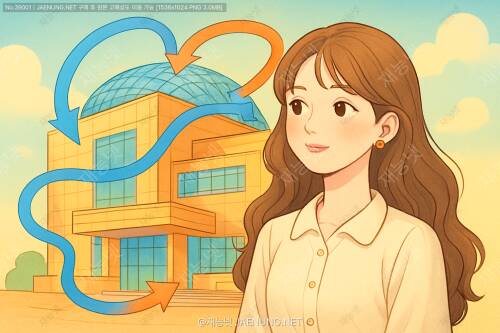 🏛️ 문화센터 공기순환 알고리즘 설계