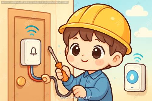 🔔 무선 도어벨의 설치 및 연결 원리: 집 앞 초인종의 똑똑한 과학 🏠