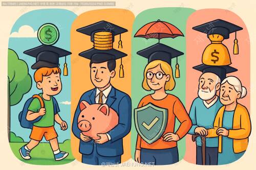 💰 인생 단계별 스마트한 연금자산 배분 전략: 20대부터 노후까지 돈 걱정 없이 살기 💰