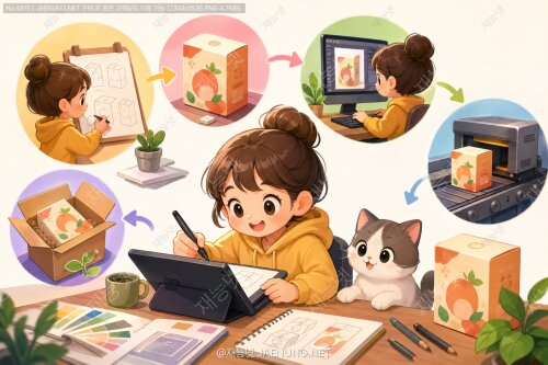 📦 패키지 디자인 프로세스와 워크플로우: 상품을 빛나게 하는 마법 ✨
