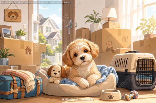 🏡📦 이사 갈 때 강아지 적응시키기 — 짐보다 먼저 챙겨야 할 우리 개의 마음 설명서