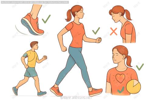 🚶‍♀️ 올바른 걷기 운동 방법과 효과 🚶‍♂️