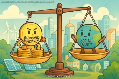 경제적 효율 vs 사회적 형평성: 스마트시티 개발에서 가치 충돌과 균형 찾기 🏙️