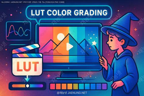 🎨 색상 보정의 마법: LUT 적용 방법 완전정복 🎬