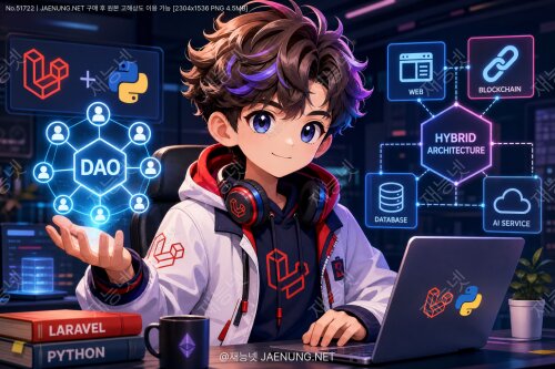 🏗️ 라라벨(Laravel)과 파이썬(Python)을 통합한DAO 백엔드 구조 설계하기 — Web3 시대의 하이브리드 아키텍처 완전 정복