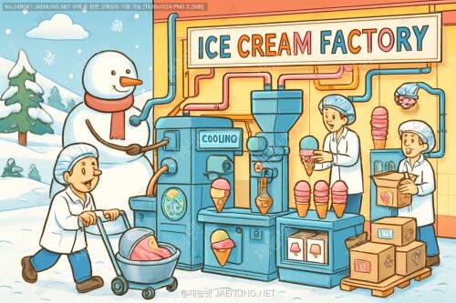 🍦 아이스크림 공장이 겨울에 더 바쁜 의외의 이유 🍦