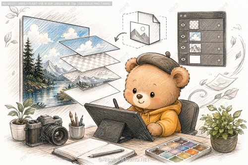 🎨 포토샵 스마트 오브젝트 완전정복! 비파괴 편집의 세계로 초대합니다 ✨