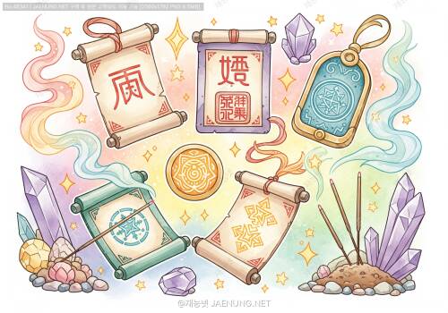 부적에 쓰이는 신비한 문자의 세계: 뇌문·운전·성문 등 일반 한자가 아닌 부호들의 완전 해석 가이드