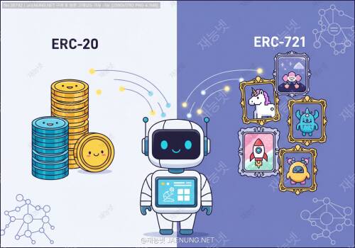 🎨 ERC-721 vs ERC-1155NFT 표준의 모든 것