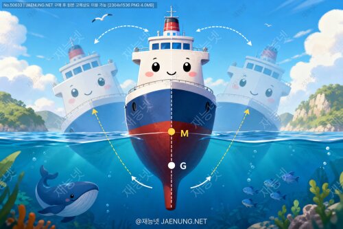 ⚓ 복원성(Stability)과 메타센터(Metacenter) — 배가 기울어도 다시 일어서는 물리학적 원리