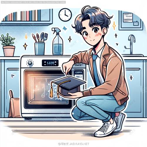 전자레인지 청소를 위한 간단한 비법 🧽✨