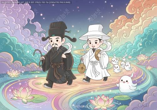 흑백무상(黑白無常), 저승으로 가는 길의 첫 번째 안내자
