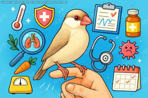 🐦 십자매 건강 체크 포인트와 질병 예방 완벽 가이드 🏥